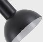SE21-BL-52-MS3 ADEPT WALL LAMP Black Wall Lamp with Switcher and Black Metal Shade+ HOMELIGHTING 77-8385