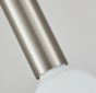 SE21-NM-4-NM6-GR2 ADEPT TUBE Nickel Matt Pendant Black Metal Grid+ HOMELIGHTING 77-8443