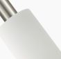 SE21-NM-4-NM3-GL3 ADEPT TUBE Nickel Matt Pendant White Glass+ HOMELIGHTING 77-8472
