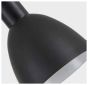 SE21-BL-4-BL2-MS3 ADEPT TUBE Black Pendant Black Metal Shade+ HOMELIGHTING 77-8557