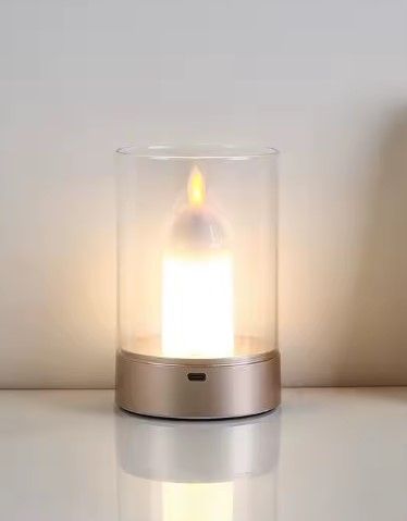 SE LED 13 YURI GOLD TABLE BATTERY LAMP LED RECHARGEABLE 8,5x13cm 3w 3000k CHARGING TIME : 4 hou HOMELIGHTING 77-50590
