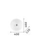 SHELL PL3 AMBRA Ideal Lux 140179