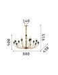 VANITY SP15 Ideal Lux 206639