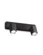 RUDY AP2 SQUARE NERO Ideal Lux 321509