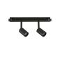 EGO TRACK DOUBLE 05W 4000K ON-OFF BK Ideal Lux 321714