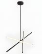 SE LED 50  VAMOS PENDANT BLACK 23W 3CCT 50x50x110cm IP20 220V 2 YEARS WARRANTY A2 HOMELIGHTING 77-50636
