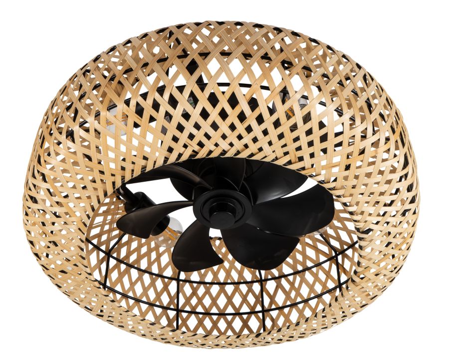 CFC 9507  ΠΛΑΦΟΝΙΕΡΑ ΑΝΕΜΙΣΤΗΡΑΣ ΜΠΑΜΠΟΥ 4ΧΕ27 Ο ΑΝΕΜΙΣΤΗΡΑΣ 30W ARlight 0334008