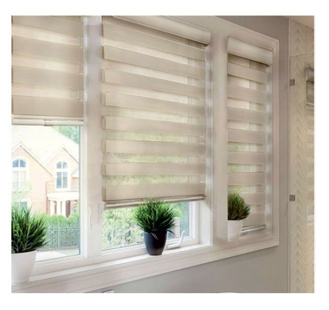 Double Ρόλερ Ρυθμιζόμενης Σκίασης 80x230cm Μπεζ MRShome  DRD-BG080230
