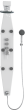 Sanitec A 801 Στήλη Ντους A-801-00-White