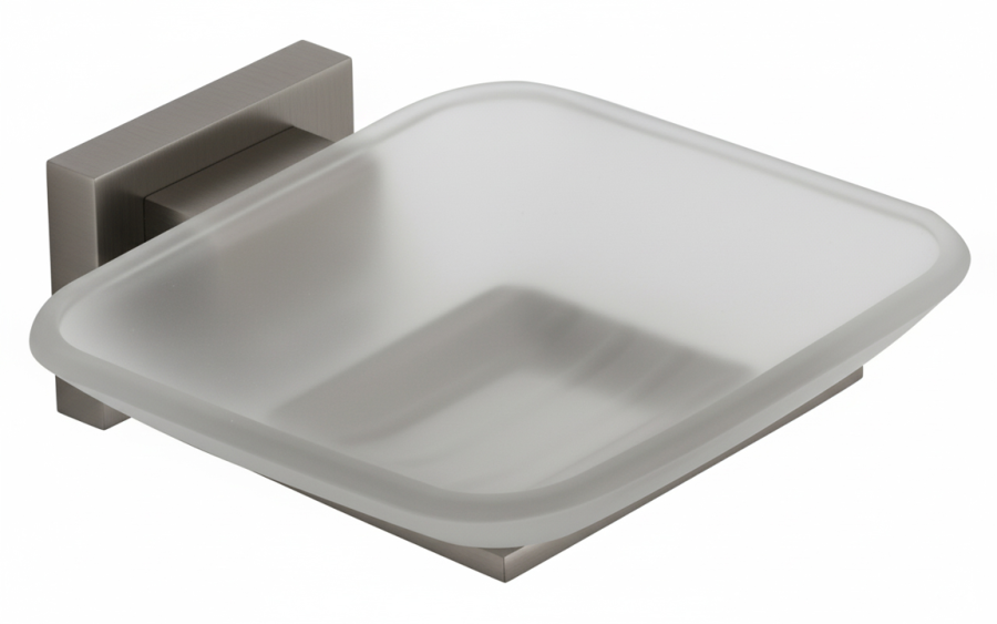 Σαπουνοθήκη Γυαλί Γραφίτης Bronze Art Genesis 10G1-81