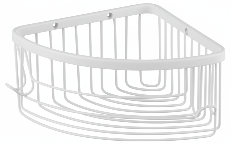 Σπογγοθήκη Γωνιακή Λευκό Bronze Art Σπογγοθήκες 1699-AA-H