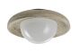 InLight Πλαφονιέρα οροφής γκρι από travertine marble 2XG9 D:25cm 43067