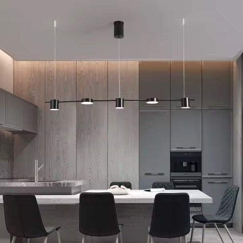 SE LED 32 PIEDRA BLACK PENDANT 120x7x100cm 32W IP20 3CCT WITH MEMORY 2 YEARS WARRANTY B2 HOMELIGHTING 77-50608