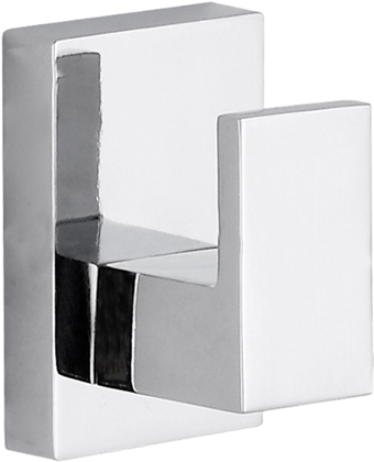 Άγκιστρο Μονό Χρώμιο Bronze Art Lugano 31X6-10