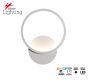 SE LED 20 ROSA WHITE WALL LAMP 12W 3CCT WITH MEMORY 2 YEARS WARRANTY HOMELIGHTING 77-50478-new
