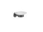Σαπουνοθήκη Επίτοιχη Sanco Corner Graphite Dark 22702-122