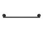 Πετσετοθήκη Μονή 60cm Sanco Corner Black Matt 22704-M116