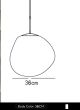 SE21-AL-36 ALTRA PENDANT GOLD E27 36cm 2 YEARS WARRANTY HOMELIGHTING 77-51183