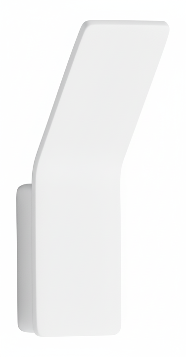 Άγκιστρο Μονό Λευκό Bronze Art Shelfy 31FY-AA