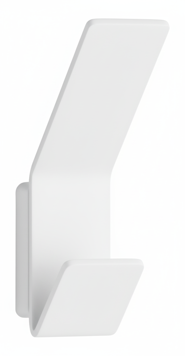 Άγκιστρο Διπλό Λευκό Bronze Art Shelfy 35FY-AA