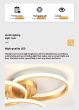 SE LED 50 CICLIT PENDANT GOLD 38W 3CCT 50x50x20cm IP20 220V 2 YEARS WARRANTY A2 HOMELIGHTING 77-50671