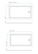 Sanitec A203 Ντουζιέρα Flat Classic 100×80 A203G-22-Metallic-Space