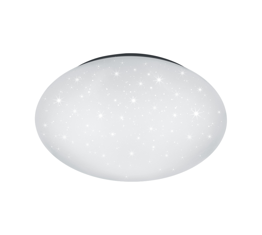 Πλαφονιέρα Οροφής IP44 Λευκή 37xH8cm LED 15w 4000K 1500lm  Trio Lighting Paolo 686014000