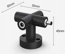 SM-CR-C Linear Slim Surface Mounted Cross Connector DC24V IP44 1Α3 HOMELIGHTING 77-9076