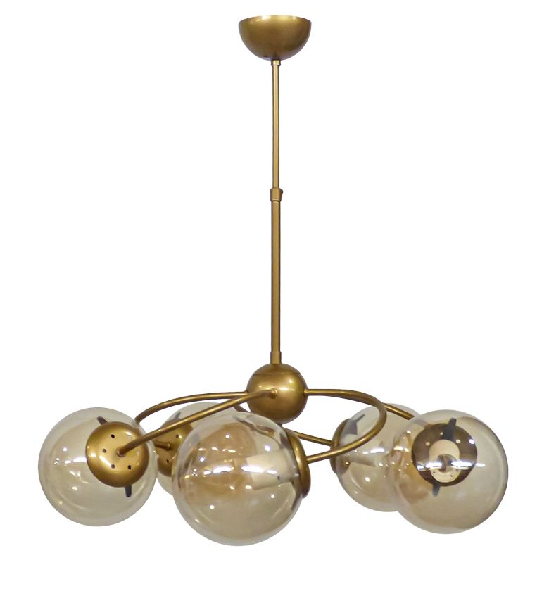 TOP/5L GOLD MAT-MELI ΜΟΝΤΕΡΝΟ ΠΟΛΥΦΩΤΟ ΜΕ ΜΠΑΛΕΣ Heronia 01-0312