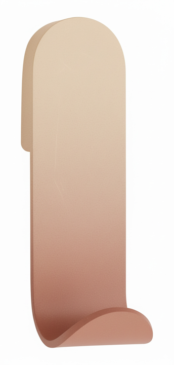 Άγκιστρο Μονό Rose Sand Bronze Art Nexus 35NE-R2