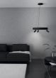 Κρεμαστό Φωτιστικό Μαύρο D73,9xH150cm LED 3000K Ρυθμιζόμενο με Τηλεχειριστήριο Eglo Bruscoli 390053