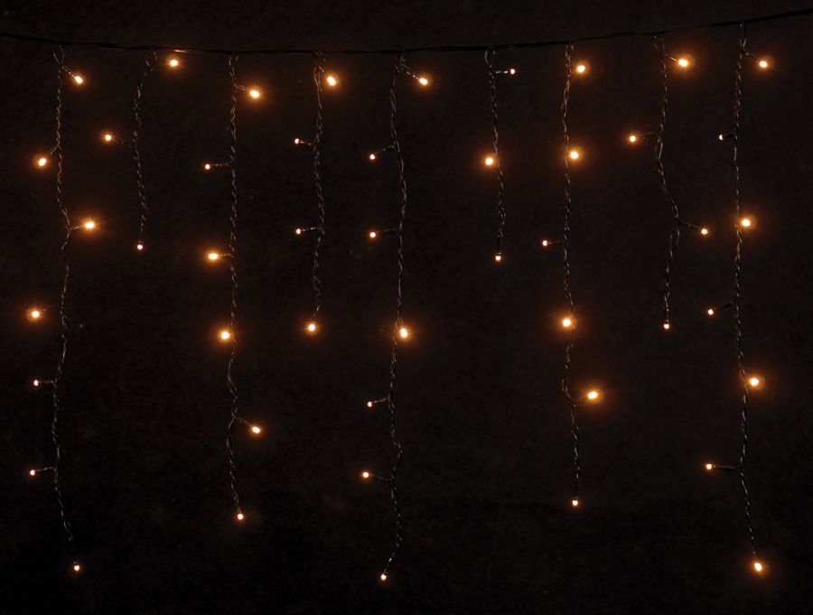 100Led Σταθερή Ασύμμετρη Κουρτίνα Rubber Με Επέκταση Ip65 Και Μπρίζα Σούκο 200 x 70(h)cm,Πράσινο Καλώδιο/ Θερμό Λαμπάκι (Kelvin: 2.500 - 3.000) Lianos 63321