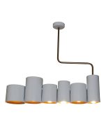 HL-3567-6P BRODY WHITE & OLD BRONZE PENDANT HOMELIGHTING 77-3988