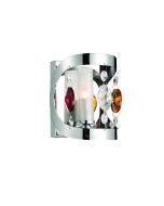 MB0810-1A  'MIX' WALL LAMP CHROME CRYSTAL. HOMELIGHTING 77-1810