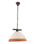 PDA 120-1 1/Φ ΣΚΟΥΡΙΑ ΡΑΓΑ ΔΙΑΚΟΣΜHTIKH  ΓΥΑΛΙ ΛΕΥΚΟ/ΚΑΦΕ ΦΑΣΑ  1ΧΕ27 ARlight 0108038