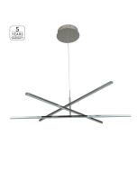 SE LED 100 RECTA CEILING CHROME HOMELIGHTING 77-8169