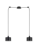 SE21-BL-B10-BL2-MS1 ADEPT PENDANT Black Metal Shade + HOMELIGHTING 77-9036