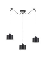 SE21-BL-B10-BL3-MS1 ADEPT PENDANT Black Metal Shade+ HOMELIGHTING 77-9038