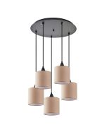 SE21-BL-B10-BL5-SH3 ADEPT PENDANT Brown Shade Pendant+ HOMELIGHTING 77-9029
