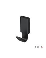 Άγκιστρο μπάνιου μονό Frame Geesa Black Matt 8413-400