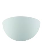 Απλίκα Γύψινη Επίτοιχη 280xP135xH130mm 1xE14 Λευκή Viokef Jerry 4088400