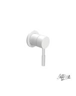 Εκτροπέας 3 εξόδων για εντοιχισμένο σύστημα ντουζιέρας, Tech La Torre White Matt 12151N-300