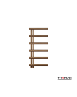 Θερμαινόμενη Πετσετοκρεμάστρα μπάνιου Inox ACCENT  100x50 Antique Brass ACC10050-221