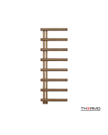 Θερμαινόμενη Πετσετοκρεμάστρα μπάνιου Inox ACCENT  138x50 Antique Brass ACC13850-221