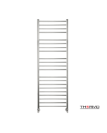 Θερμαινόμενη Πετσετοκρεμάστρα μπάνιου Inox BELLAVIA  150x50 Brushed BEL15050-111