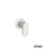 Μίκτης Εντοιχισμού 1 Εξόδου Slim Vicario White Matt 500050-300