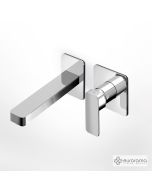 Μπαταρία Νιπτήρα Τοίχου Quadra Eurorama Chrome 144904-100