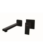 Μπαταρία Νιπτήρος Εντοιχισμού Αναμεικτική Μαύρη Ματ Ravelli  Black Matt 20051B