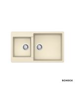 Νεροχύτης Κουζίνας Γρανίτη Element 86x50 Schock Cristalite Vanilla Granite  31290-1321