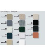 Ντουζιέρα Χυτή 140x80xY2 εκ. με βαλβίδα αποχέτευσης Sanitec Flat Classic White A200-00